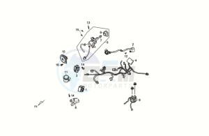 CROX 50 drawing ELECTRONIC - PARTS