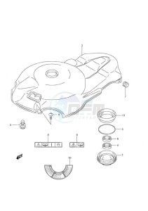 DF 70 drawing Under Oil Seal Housing