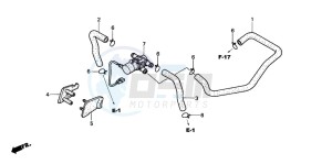 CB900F 919 drawing AIR INJECTION CONTROL VALVE