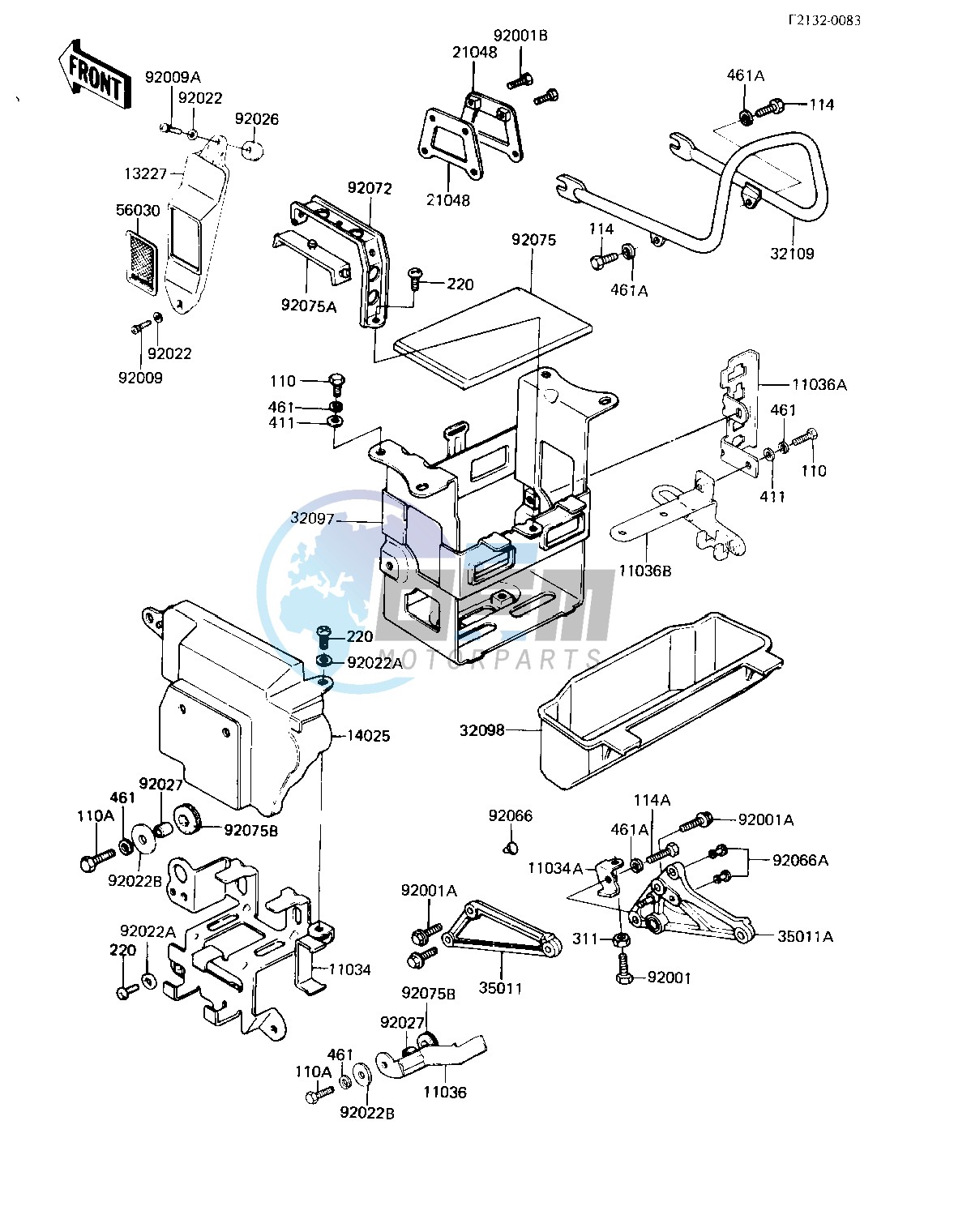 BATTERY CASE_TOOL CASE -- 83 H3- -