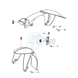 LUDIX 10 RVA ONE drawing FENDERS