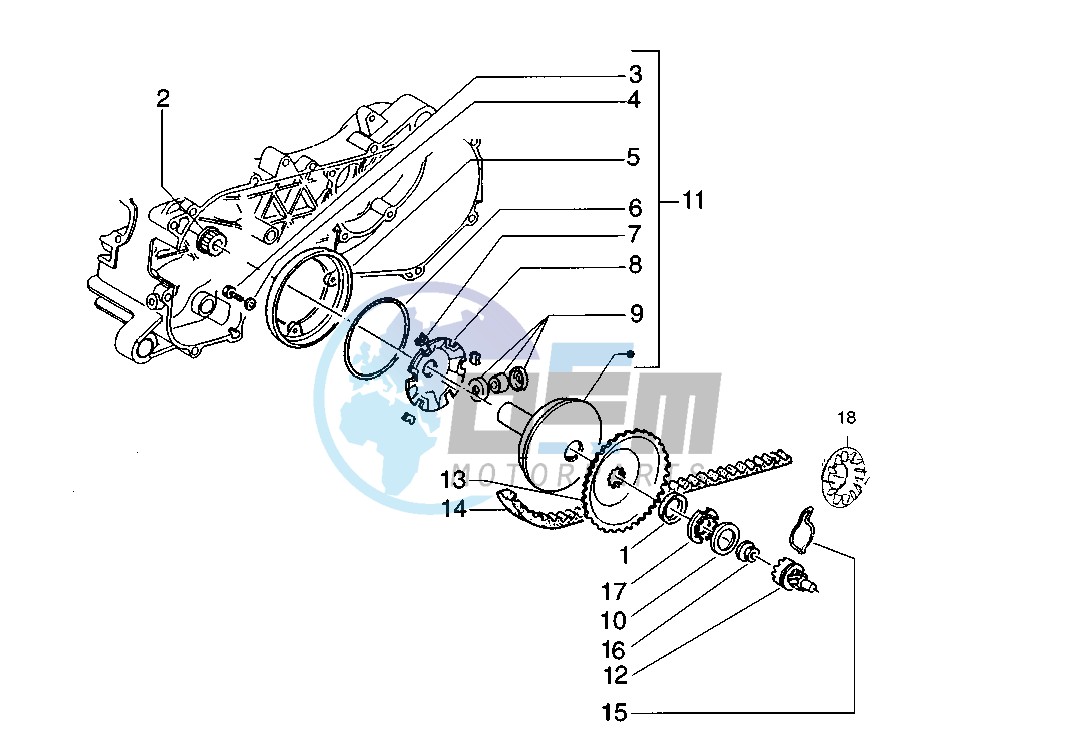 Driving pulley