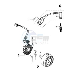 ELY 125DN EU drawing IGNITION PART