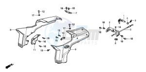 SH50D drawing BODY COVER