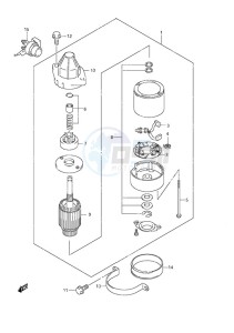 DF 40 drawing Starting Motor