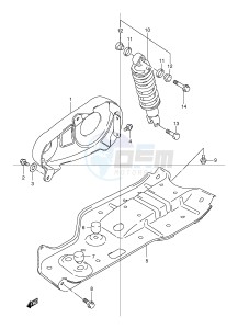 LT80 (P1) drawing SHOCK ABSORBER