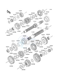 ZR 750 L [Z750 EU] (L7F-L8F) L8F drawing TRANSMISSION