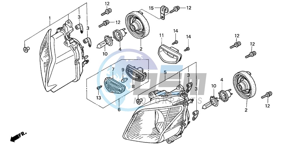 HEADLIGHT (NSS2501/NSS250A)