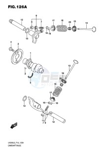 UH200 ABS BURGMAN EU drawing CAMSHAFT-VALVE