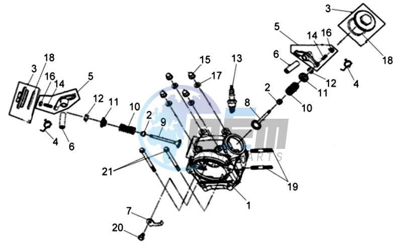 CYLINDER HEAD CPL