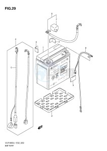 VLR1800 (E2) drawing BATTERY