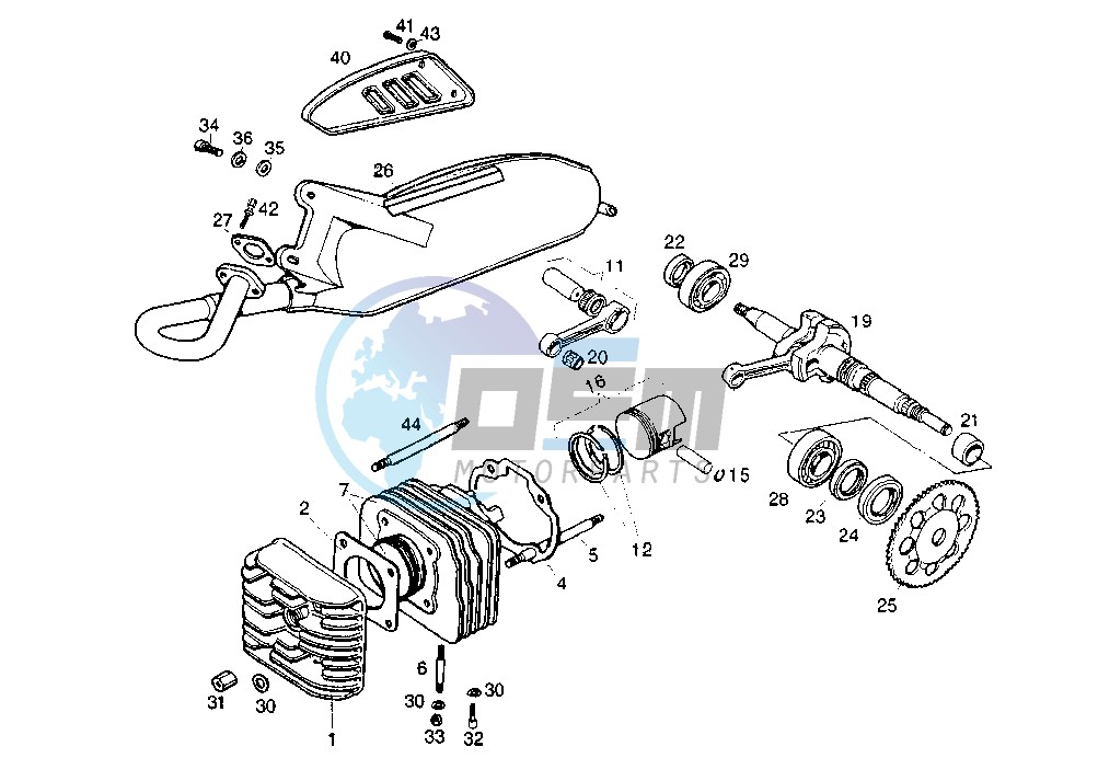 CRANKSHAFT-CYLINDER