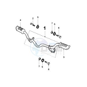 FOX PBAX BE drawing FOOT SUPPORT