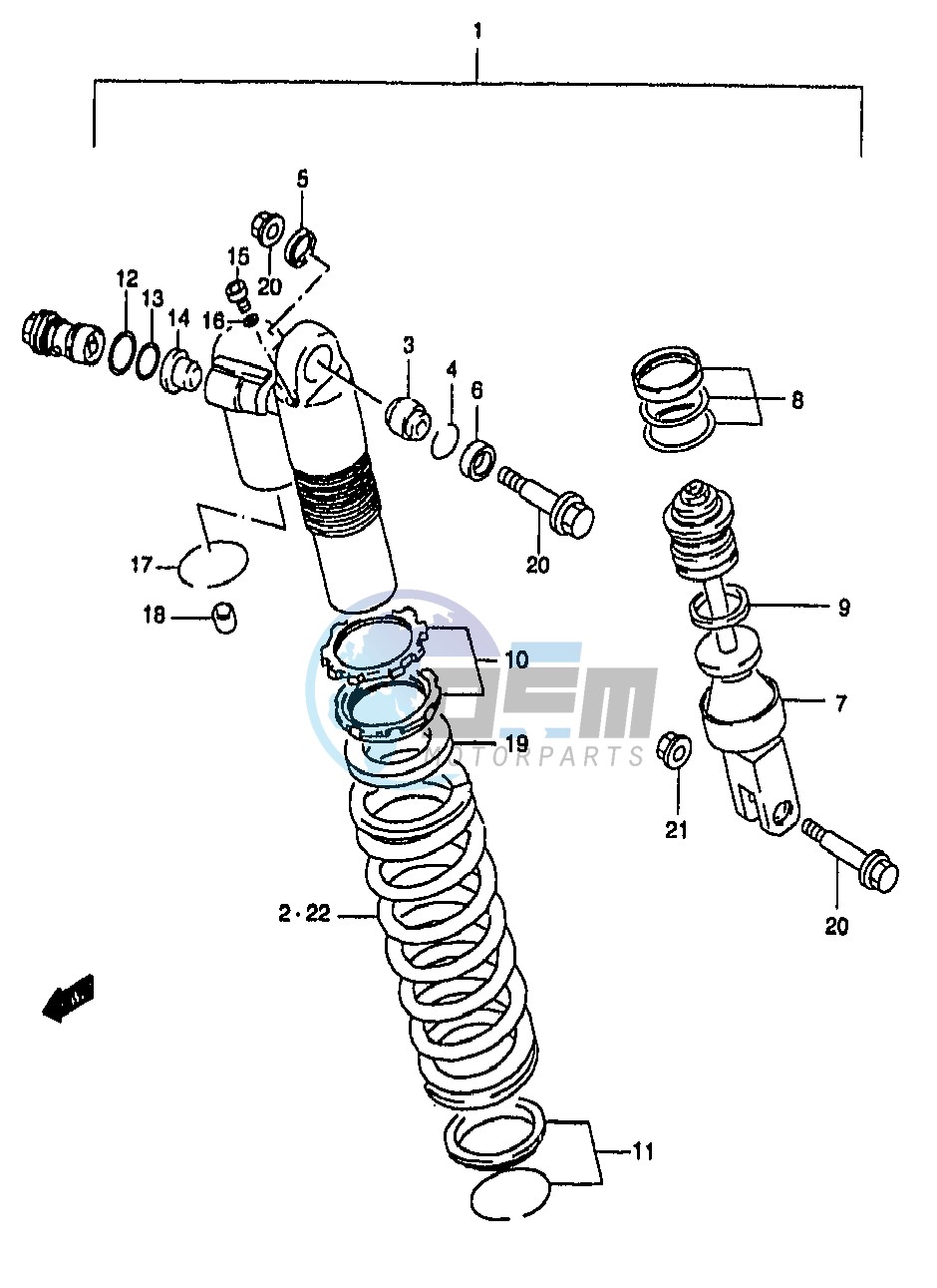 SHOCK ABSORBER (MODEL V)