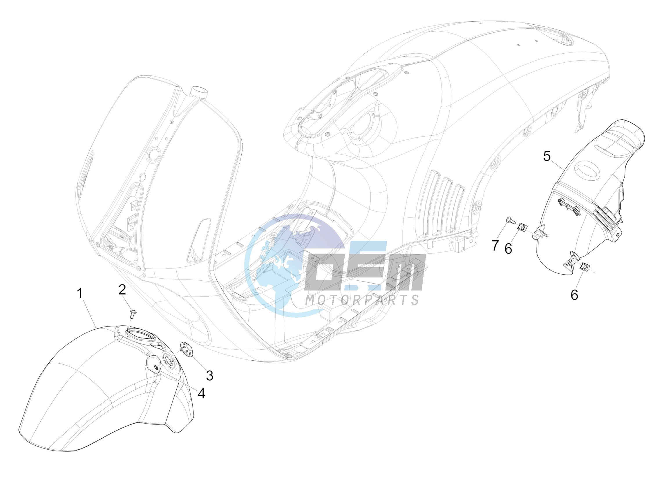 Wheel huosing - Mudguard