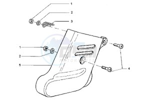 Hexagon 180 LXT drawing Front Shock absorber cover