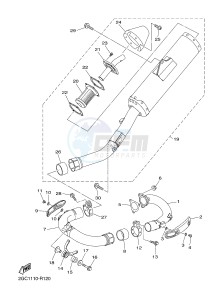 WR450F (2GC2 2GC3 2GC4 2GC4) drawing EXHAUST