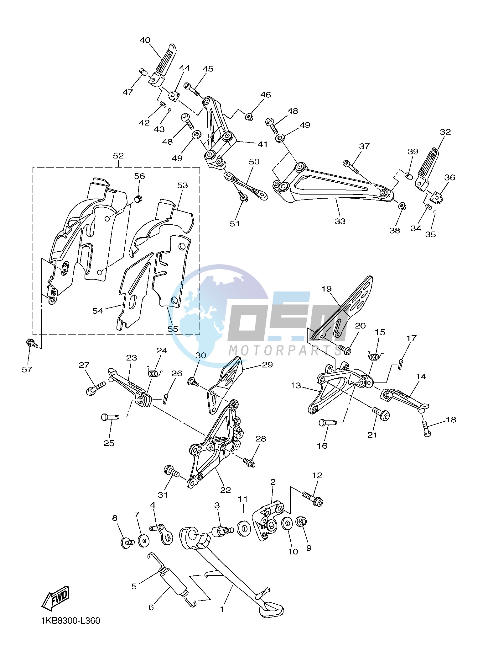 STAND & FOOTREST