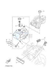 NS50N AEROX NAKED (1PL4 1PL4) drawing FUEL TANK