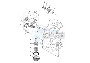 XVS DRAG STAR 125 drawing OIL PUMP