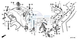 XL1000VAB drawing FUEL TANK