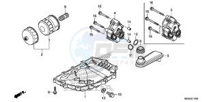 NC700SAD NC700S ABS 2ED - (2ED) drawing OIL PAN/ OIL PUMP