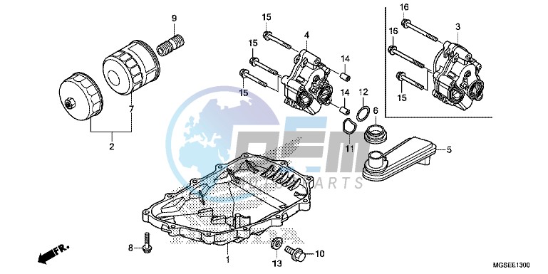 OIL PAN/ OIL PUMP