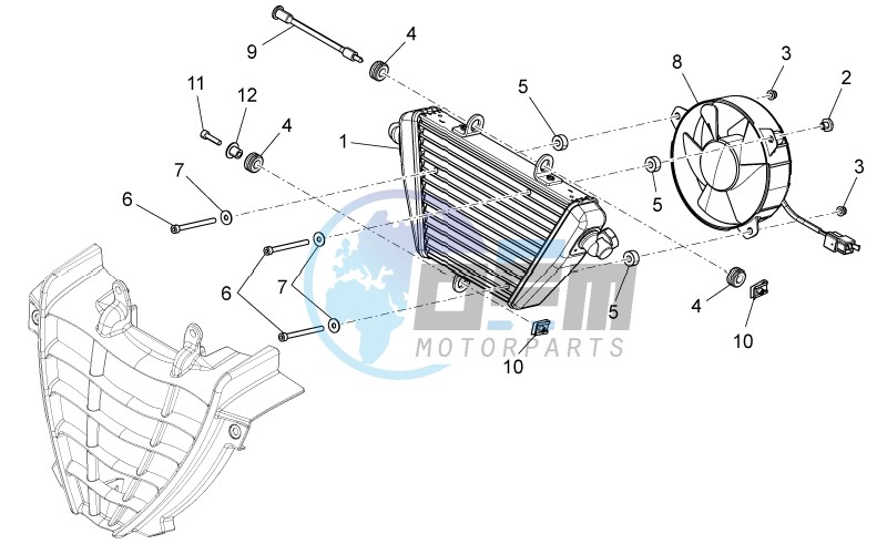 Oil radiator