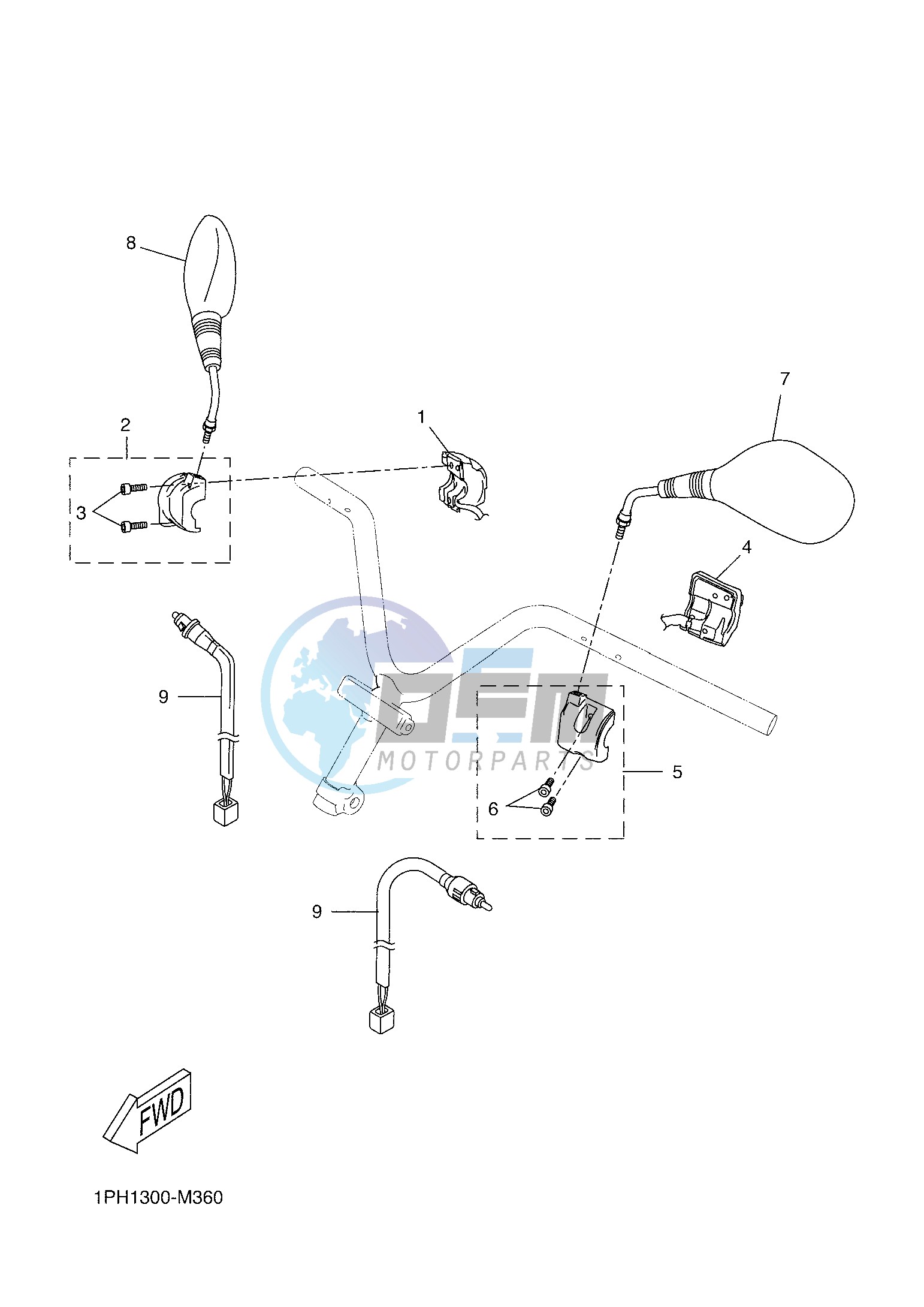 HANDLE SWITCH & LEVER