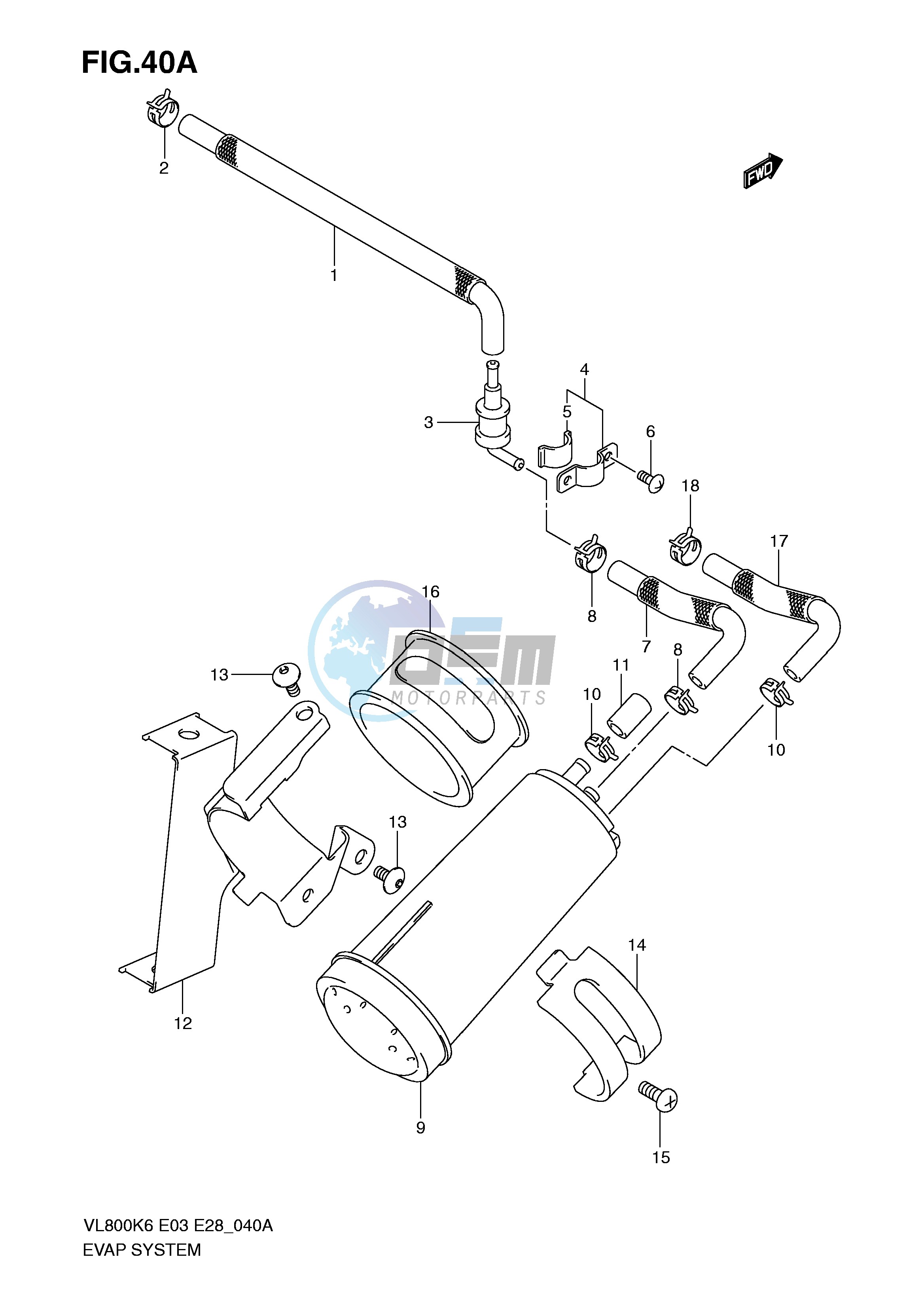 EVAP SYSTEM (MODEL K9 L0 E33)