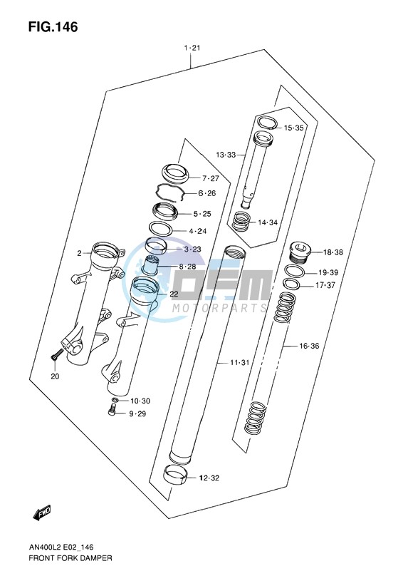 FRONT FORK DAMPER