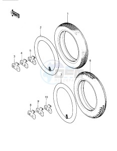 KZ 440 A [LTD] (A1) [LTD] drawing TIRES -- 80 A1- -