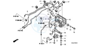 CBF1000FAB drawing ABS MODULATOR