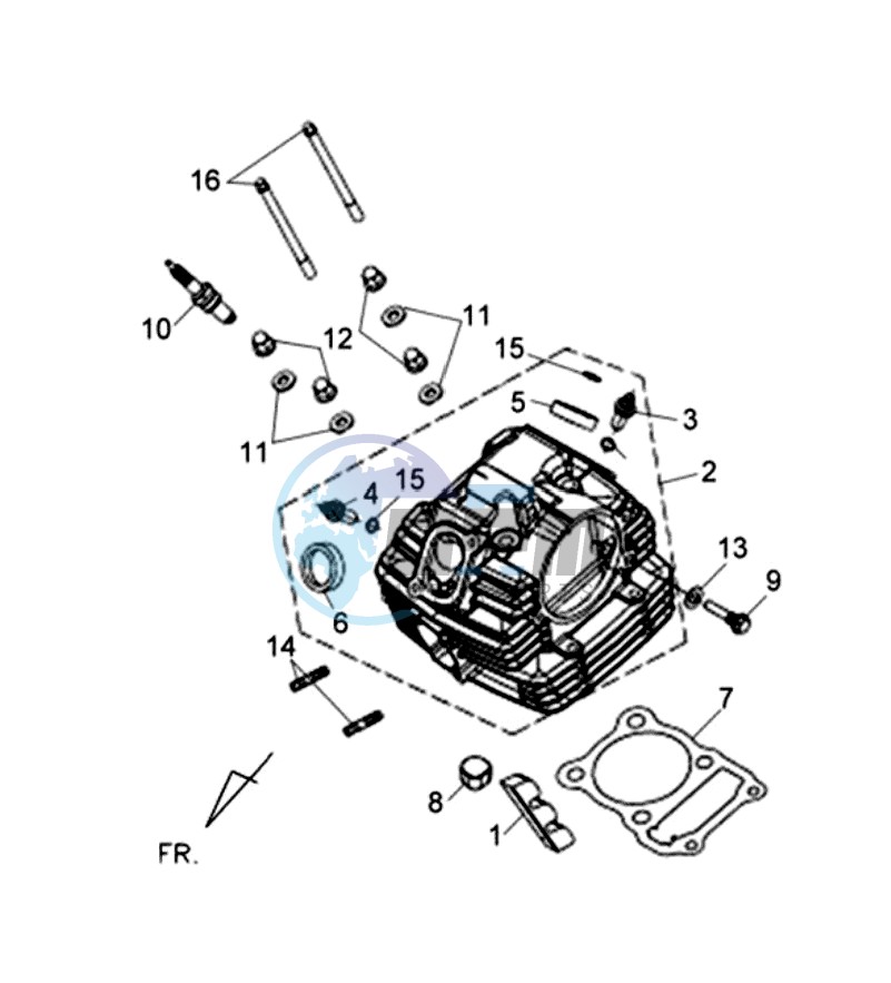 CYLINDER HEAD CPL