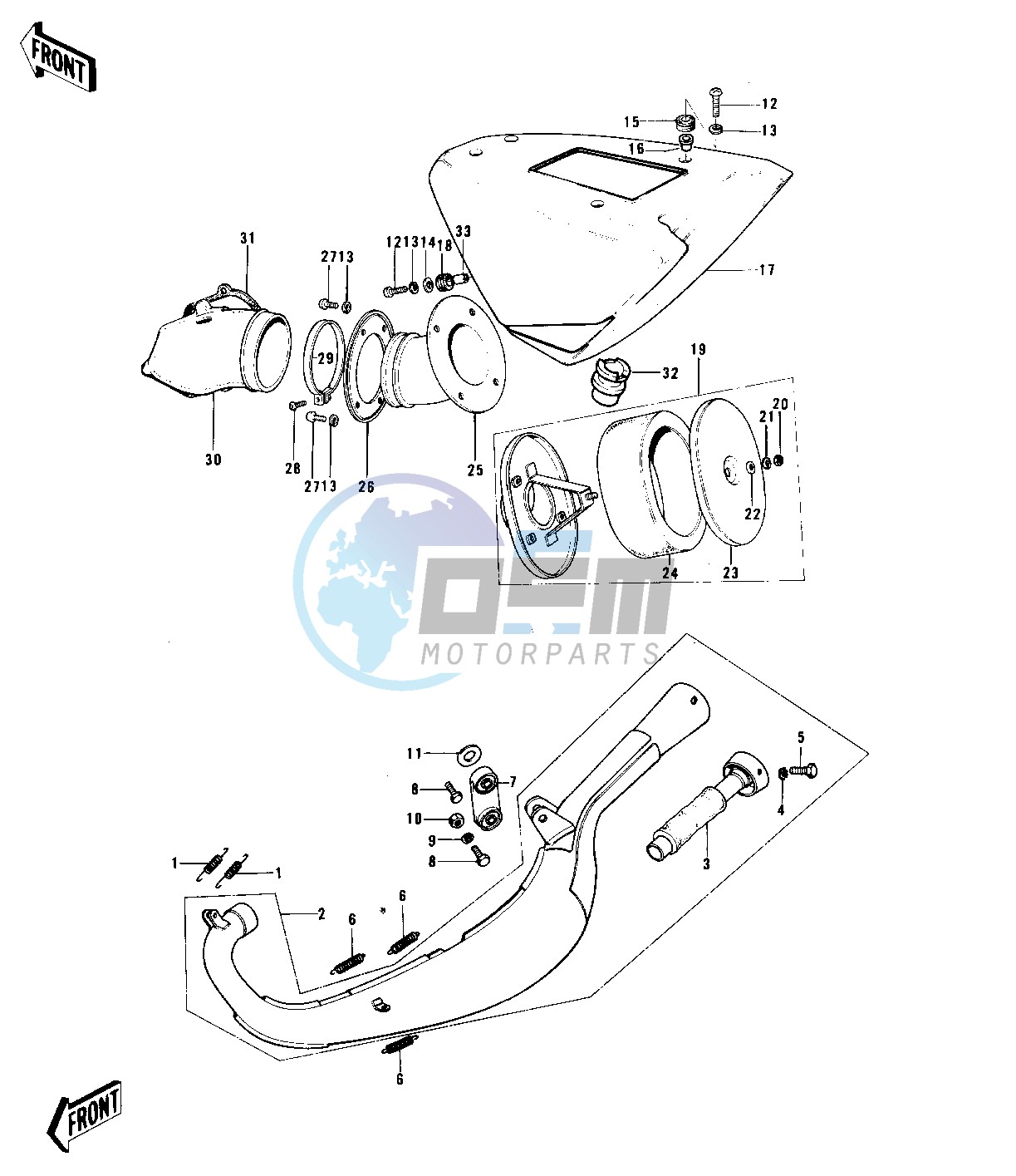 AIR CLEANER_MUFFLER