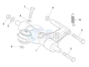 SXL 125 4T 3V drawing Swinging arm