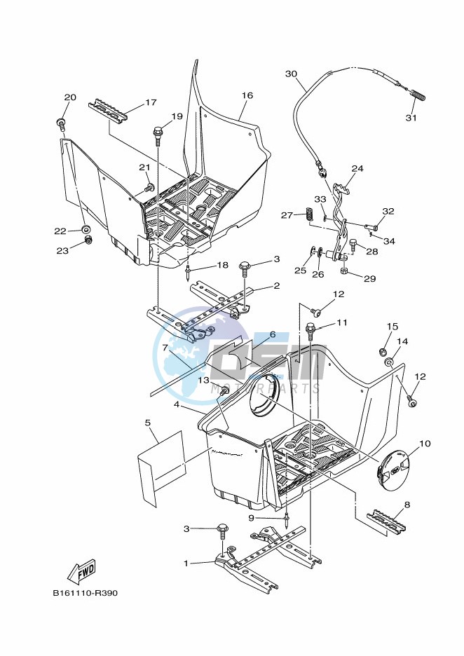 STAND & FOOTREST