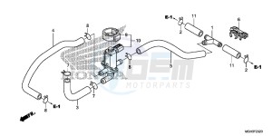 VFR1200XD CrossTourer - VFR1200X Dual Clutch 2ED - (2ED) drawing AIR INJECTION CONTROL VALVE