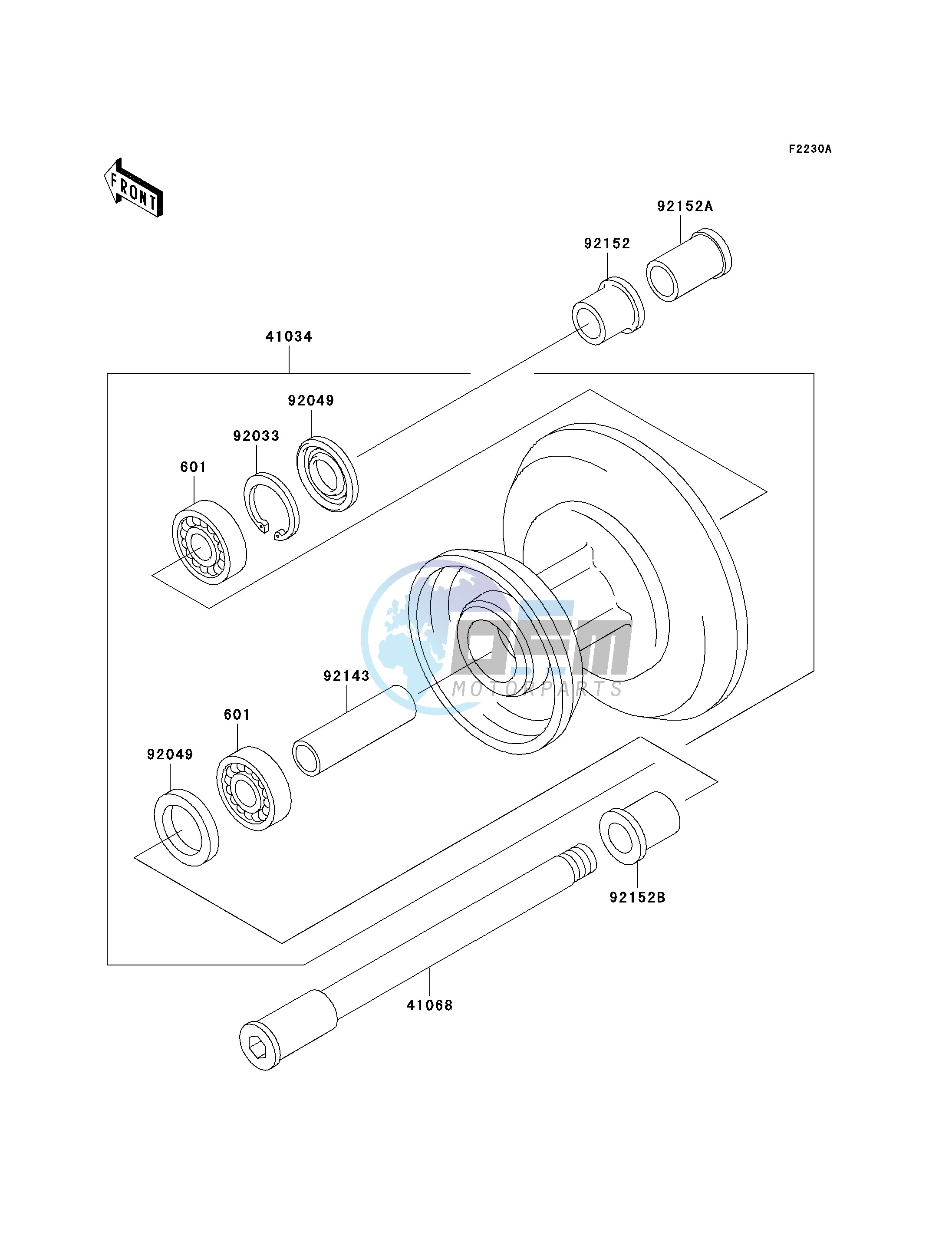 FRONT WHEEL-- EJ650-A3_A4- -