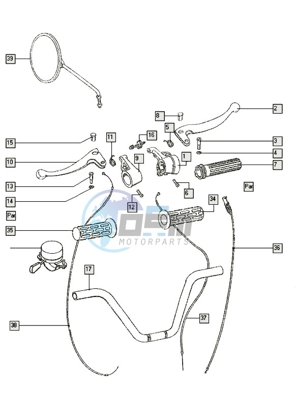 Handlebar-grips-speedometer