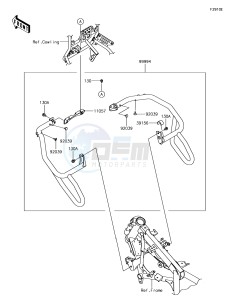 VERSYS-X 300 ABS KLE300CHF XX (EU ME A(FRICA) drawing Accessory(Engine Guard)