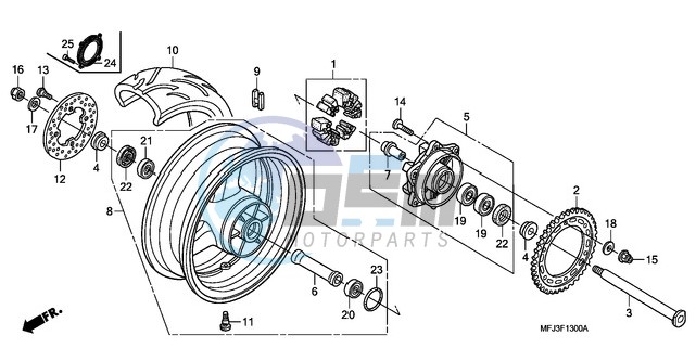 REAR WHEEL