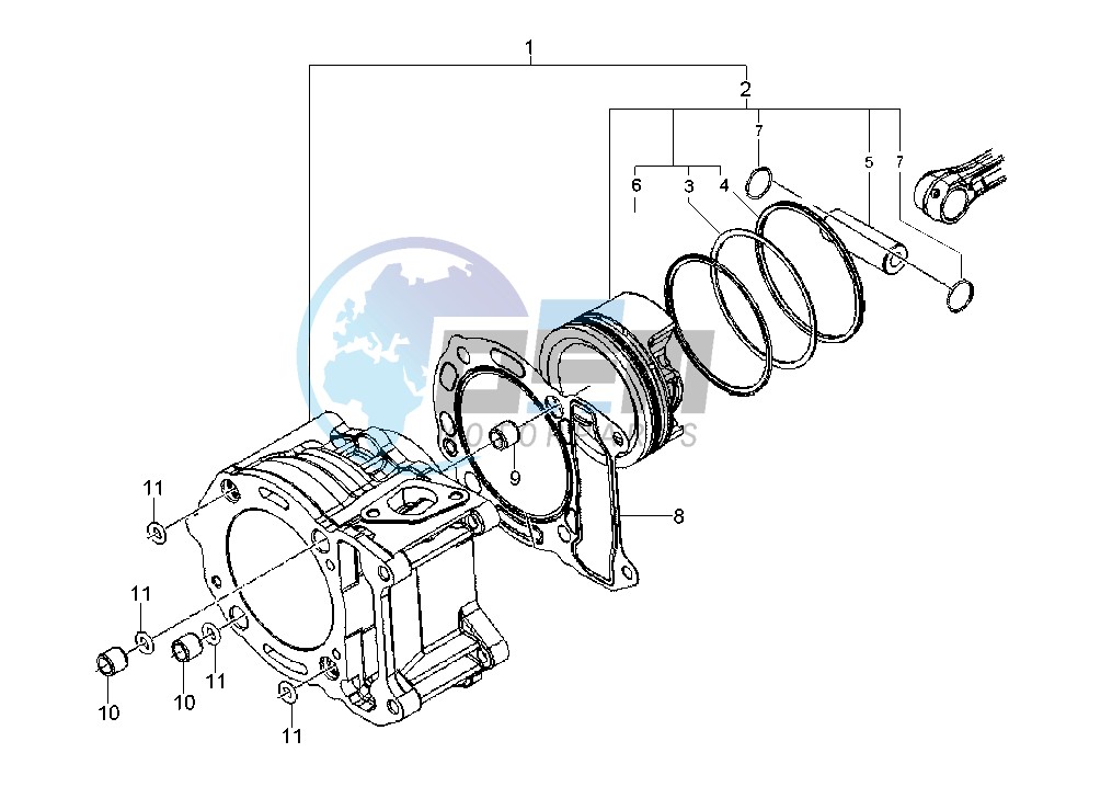 Cylinder - Piston