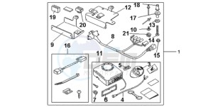 CBF1000A Europe Direct - (ED) drawing ALARM SYS.