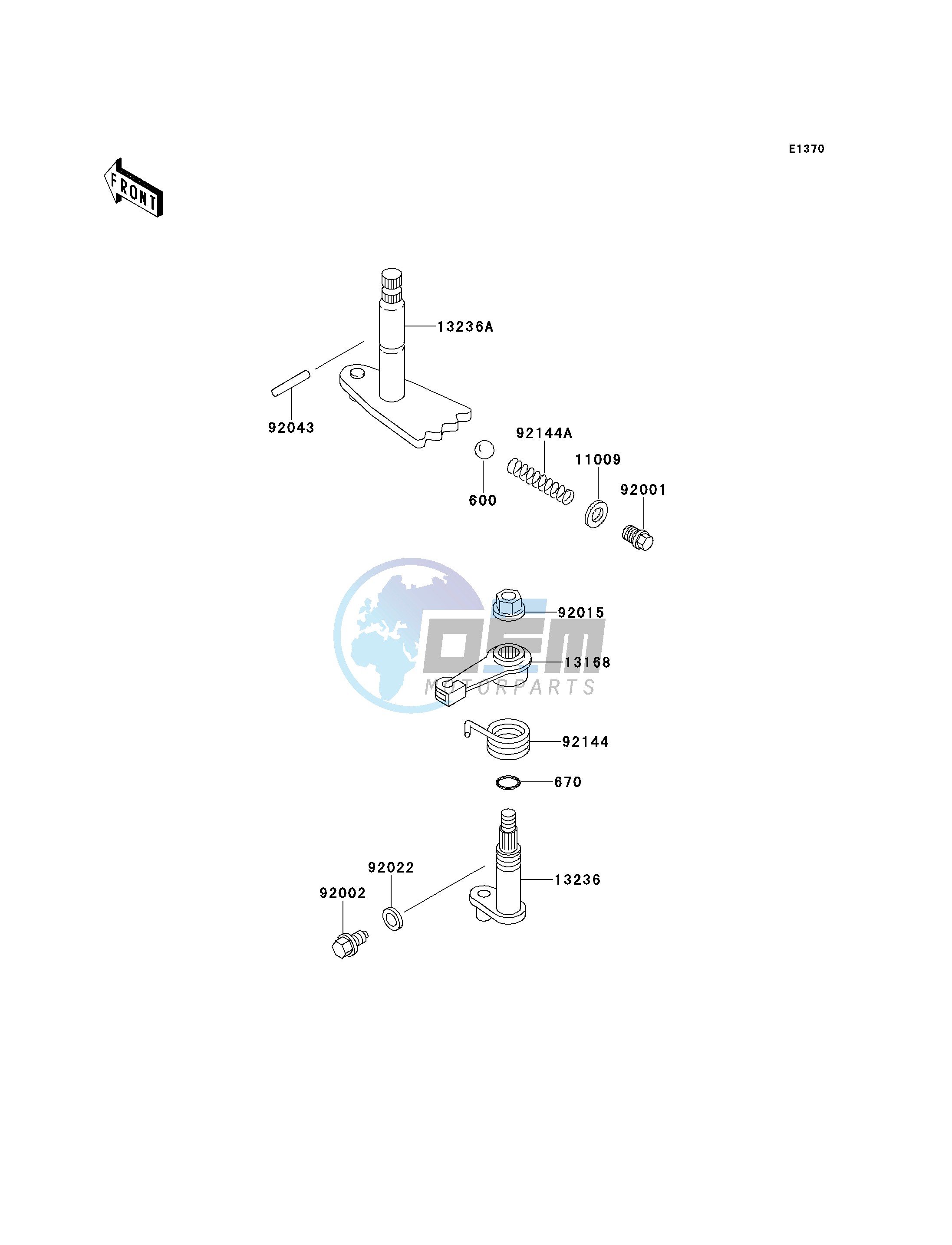 GEAR CHANGE MECHANISM