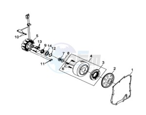 QUAD LANDER 300S ENTRY drawing MAGNETO / FLYWHEEL