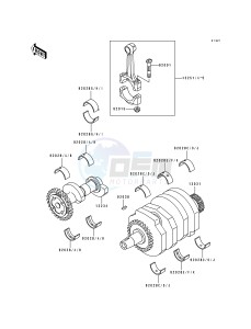 EL 250 E [ELIMINATER 250] (E1-E4) [ELIMINATER 250] drawing CRANKSHAFT