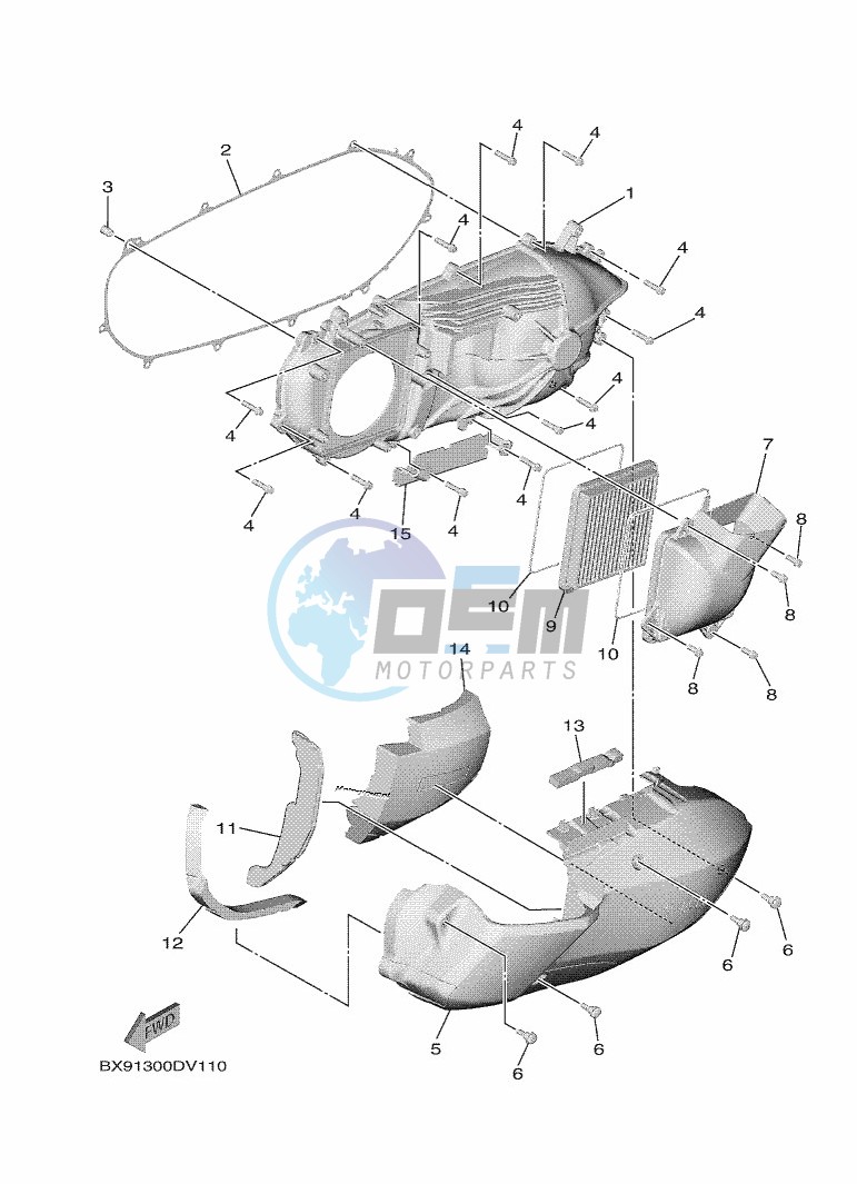 CRANKCASE COVER 1