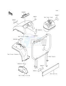 KAF 300 A [MULE 500] (A1) [MULE 500] drawing LABEL