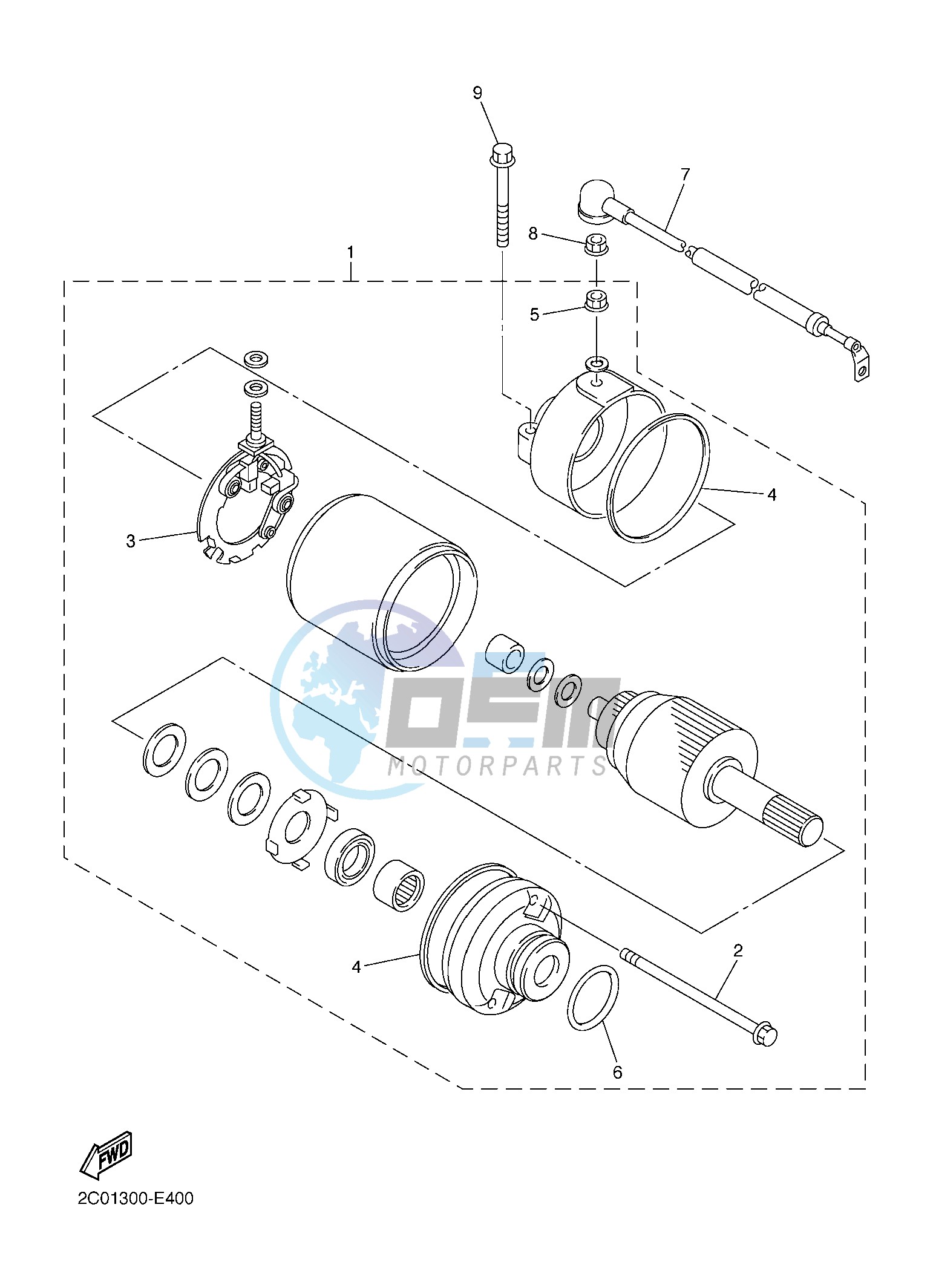 STARTING MOTOR